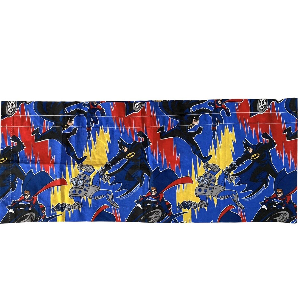 BATMAN Valance Robin Cartoon Character Window Curtain 83x15